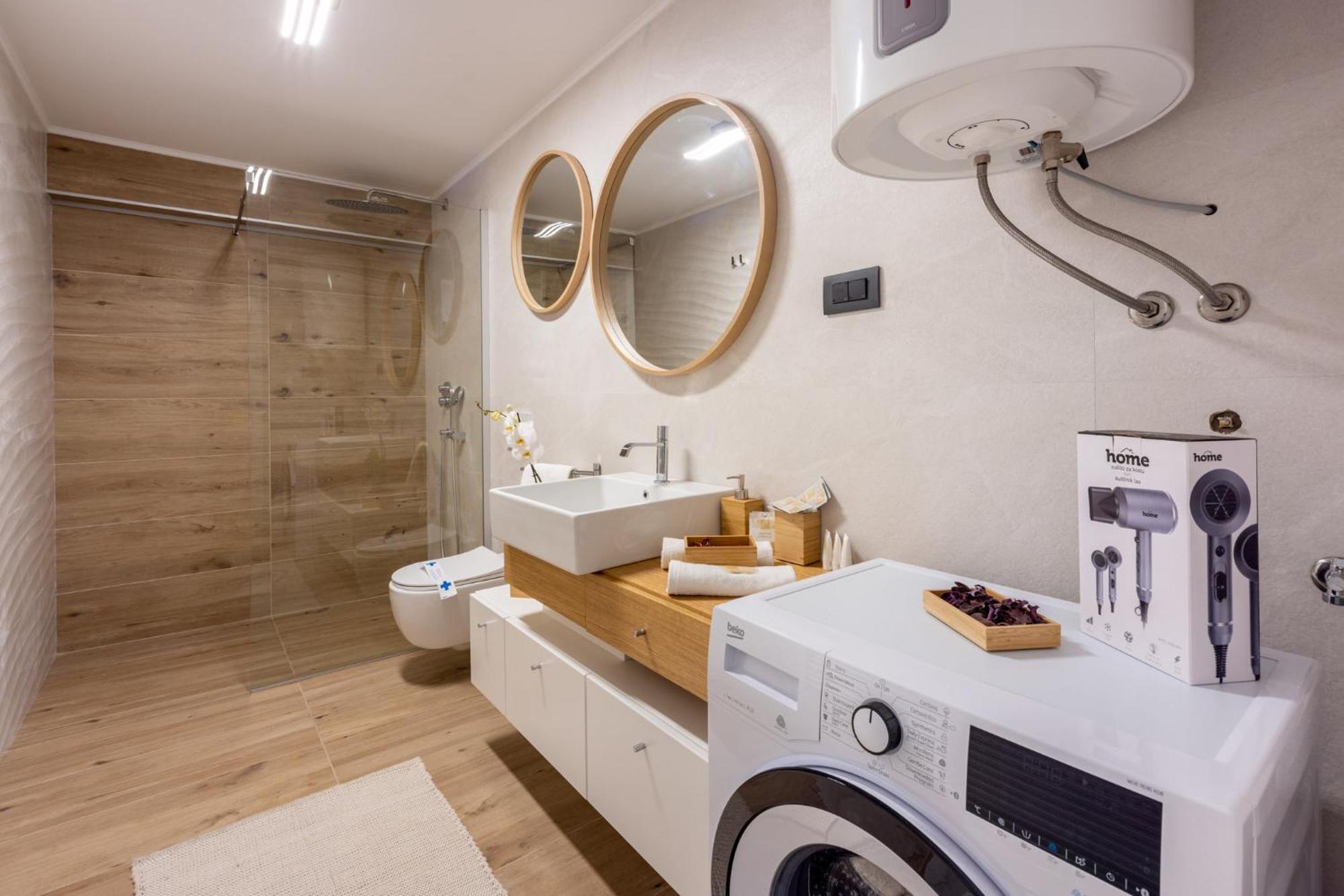 Panoramica Apartment With Whirlpool Цриквеница Экстерьер фото