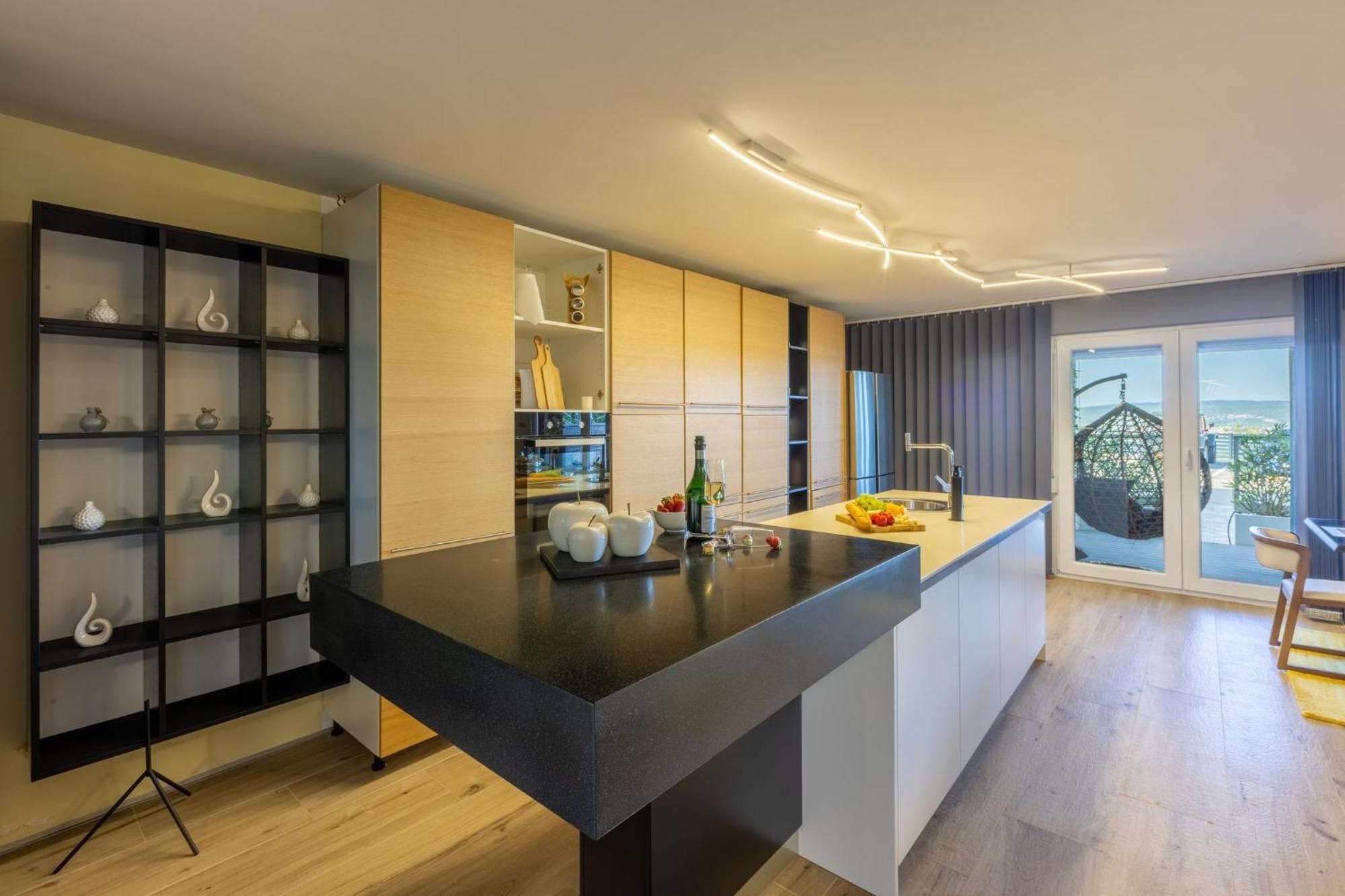 Panoramica Apartment With Whirlpool Цриквеница Экстерьер фото