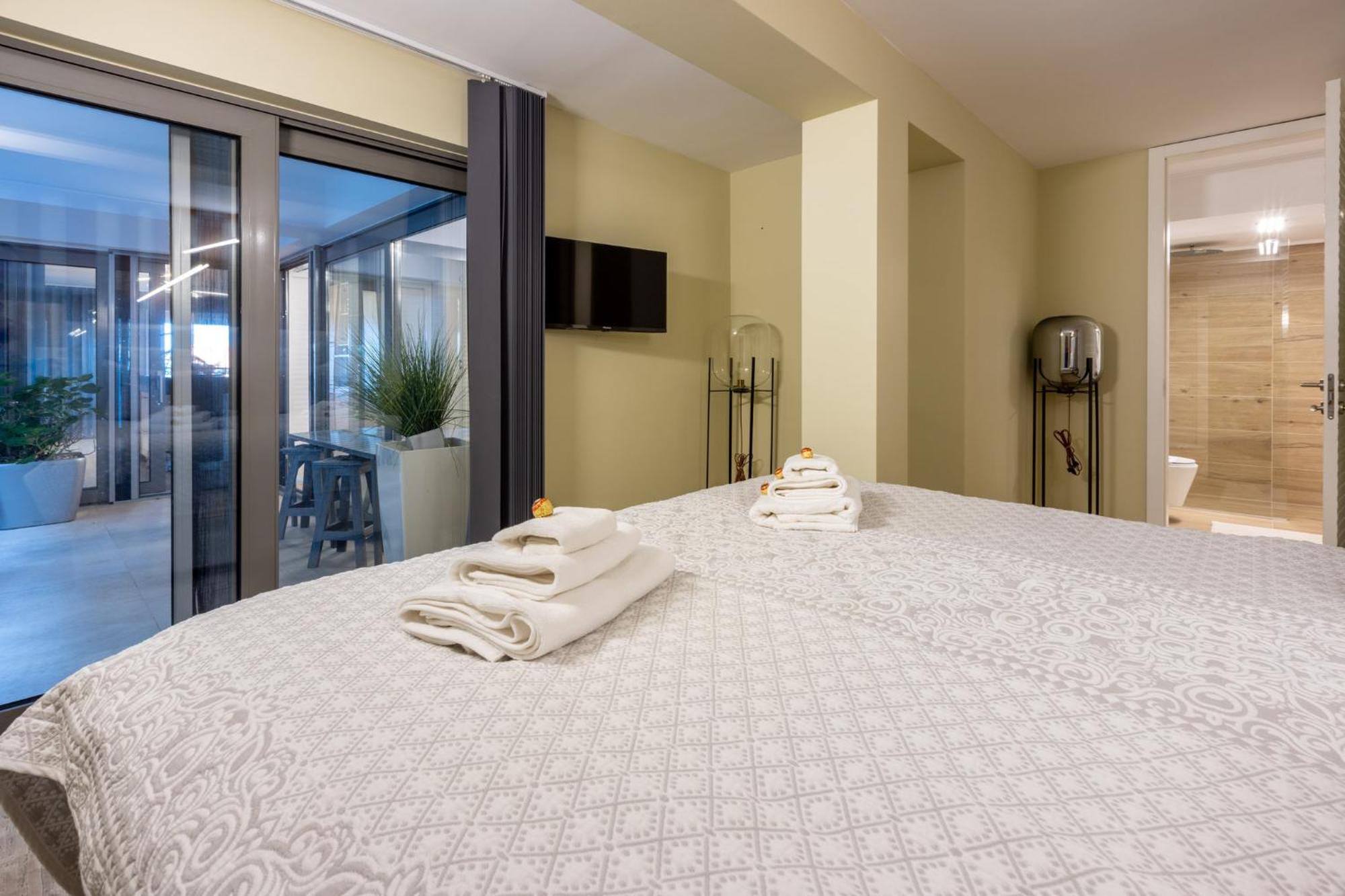 Panoramica Apartment With Whirlpool Цриквеница Экстерьер фото