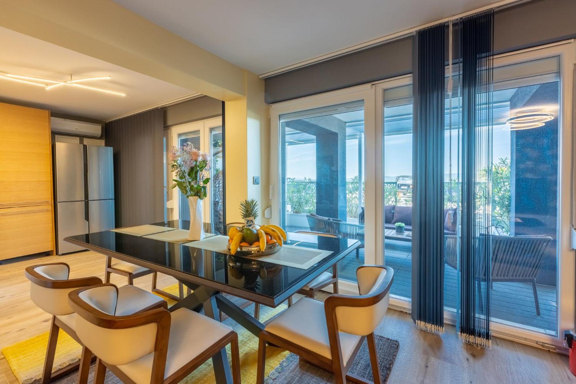 Panoramica Apartment With Whirlpool Цриквеница Экстерьер фото