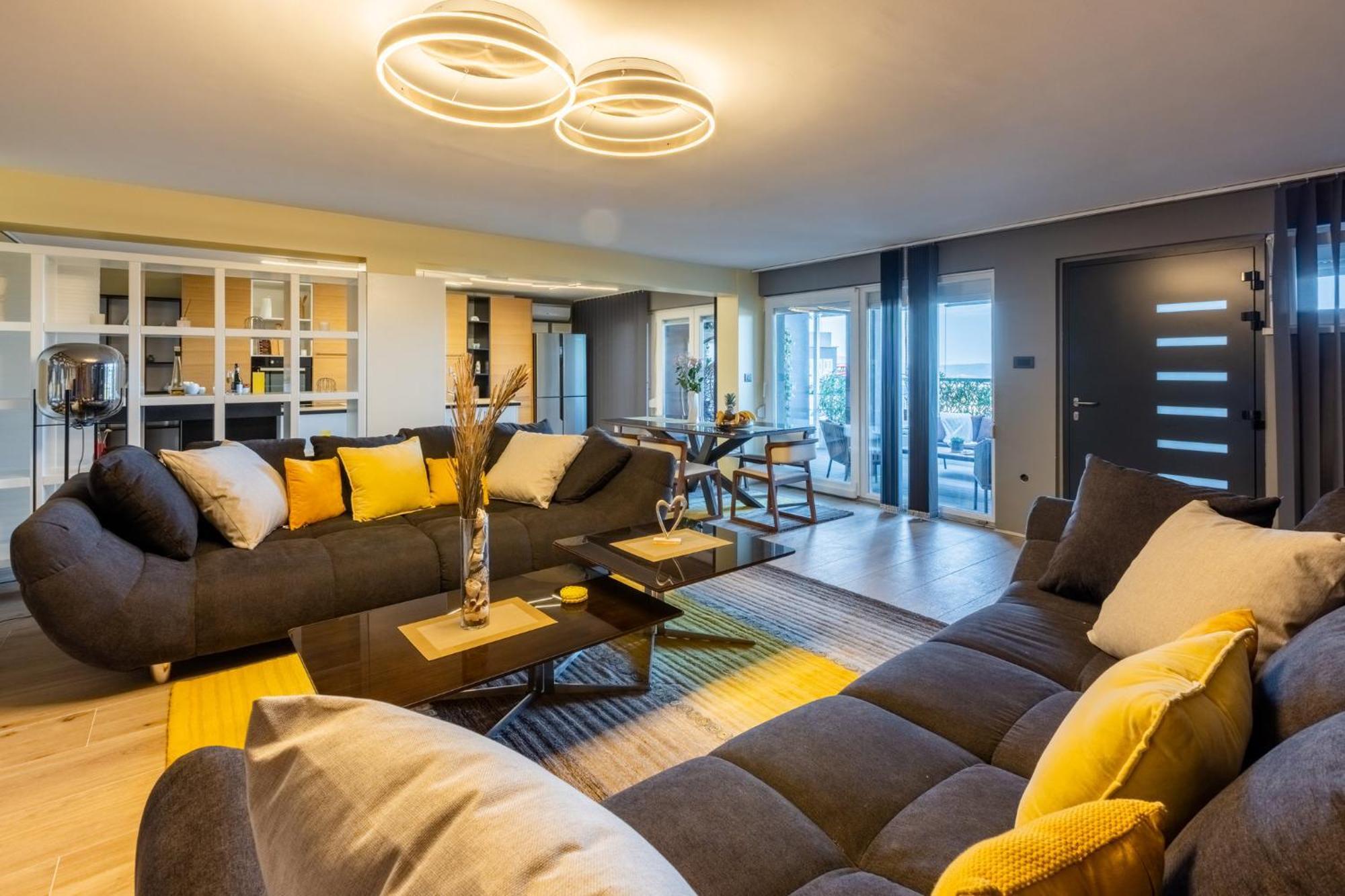 Panoramica Apartment With Whirlpool Цриквеница Экстерьер фото