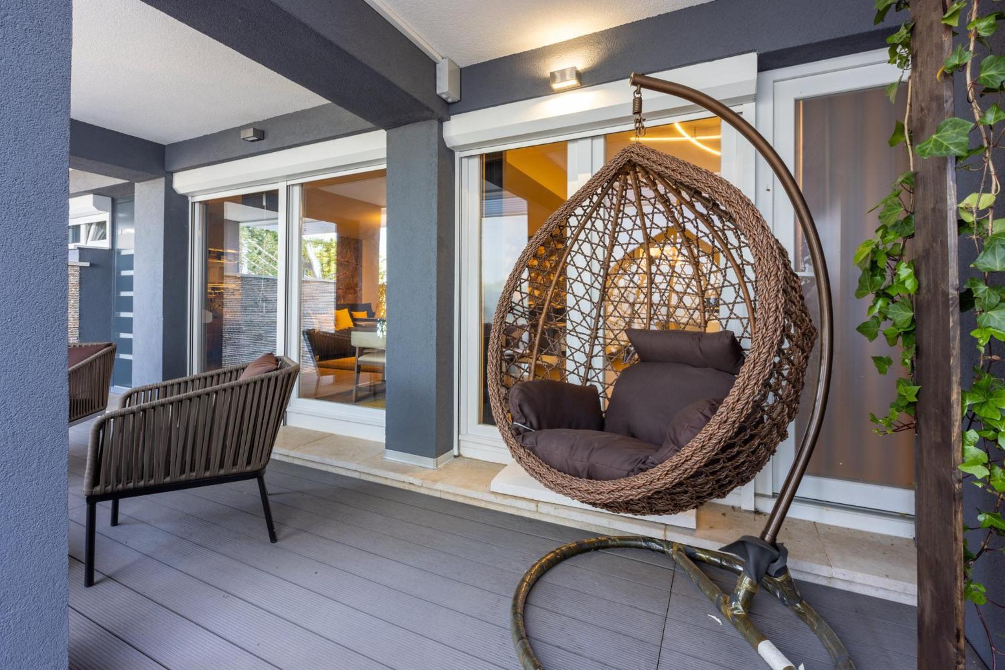 Panoramica Apartment With Whirlpool Цриквеница Экстерьер фото